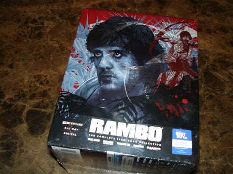 Rambo The Complete Collection Box Set 5 Blu Ray Discs 2020 For