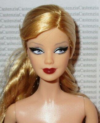 Nude Barbie Mattel Model Muse Blonde Holiday Fashion Doll For Ooak