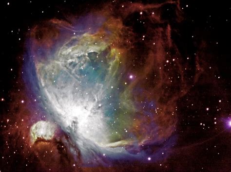 The Orion Nebula M42 In Hubble Palette Astronomy Magazine