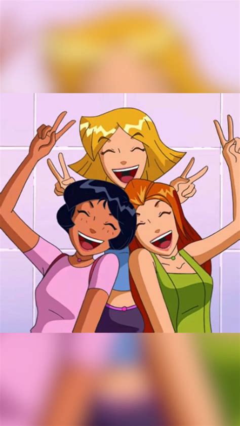 Quelques Photos Des Totally Spies Fond Decran Dessin Fond Décran Coloré Fond Décran Téléphone