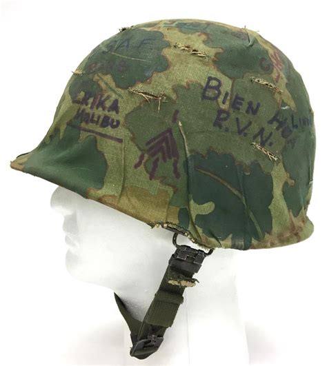 Battlefront Collectibles Vietnam Era Us M1 Helmet With Graffiti