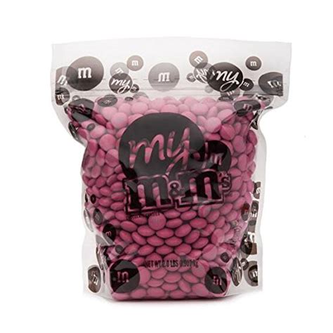 Dark Pink 2 Pounds Mandms Bulk Candy Bag 2lb Grocery