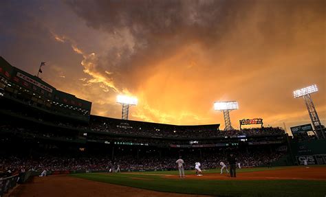 The Sunset Over Fenway Park Was Awe Inspiring Last Night HuffPost Sports