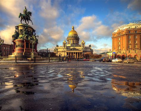 St Petersburg Isaac Square Wallpaper Architecture Wallpaper Better