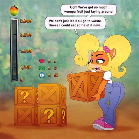 Coco S Growth 0 4 By Sazzymaster On Deviantart Crash Bandicoot Characters Crash Bandicoot