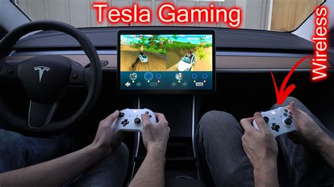 How To Multiplayer Game In Your Tesla Wirelessly Youtube