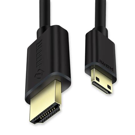 Mini Hdmi To Hdmi Cable High Speed Gold Plated Male 20v Audio 4k