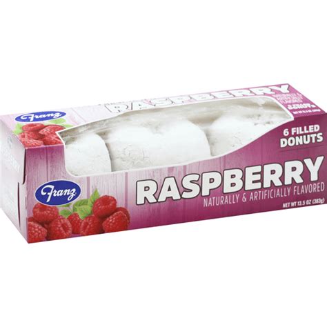 Franz Raspberry Filled Donuts 6 Ea Breads From The Aisle Roths