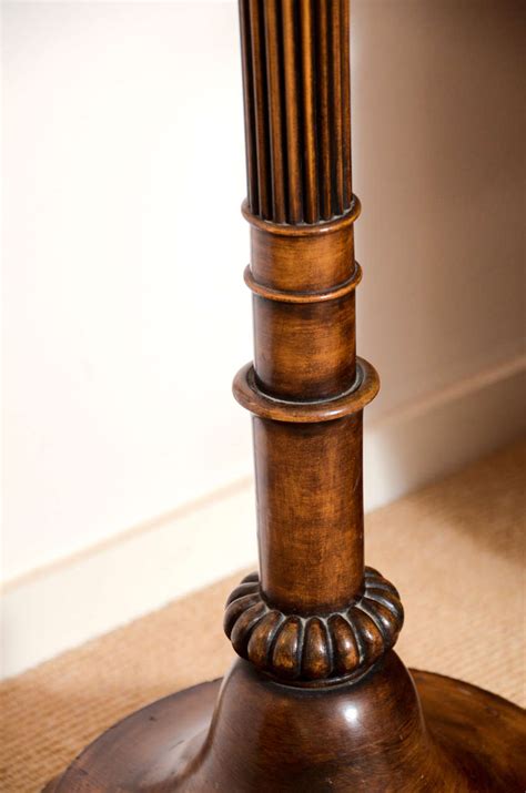 Search by type of base finish. Turn of the Century Mahogany Floor Lamp For Sale at 1stdibs