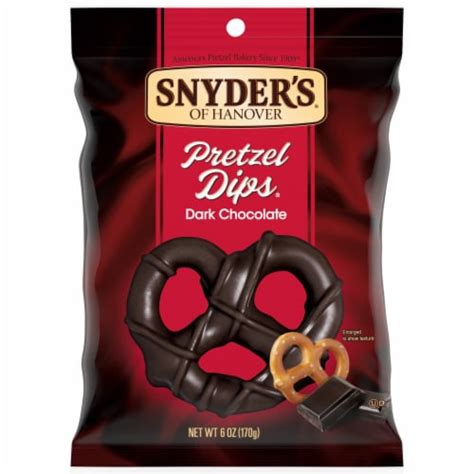 Snyders Of Hanover Pretzel Dips Hersheys Special Dark Chocolate