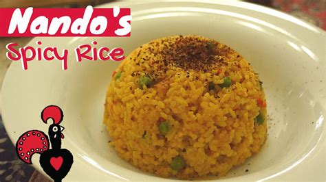 Nandos Spicy Rice Recipe Super Easy Youtube