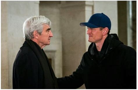 Philip Winchester As Peter Stone And Sam Waterston As Jack Mccoy Law