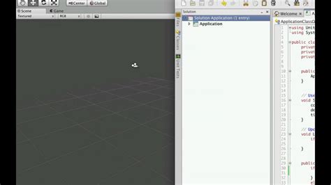Unity3d Tutorial Application Class Part 4 Unityversion Youtube