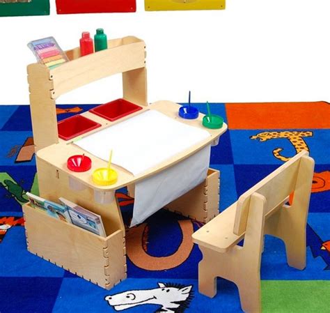What is really appealing about computer art type programs is that they are usually short and sweet, requiring graphics art with shape tables. 15 Kids Art Tables and Desks for Little Picassos | Home ...