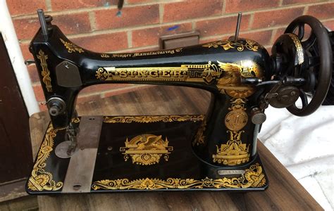 You are now just a few scrolls away from envisioning your. 1915 Antique Singer 127K Sewing Machine, vintage Home ...