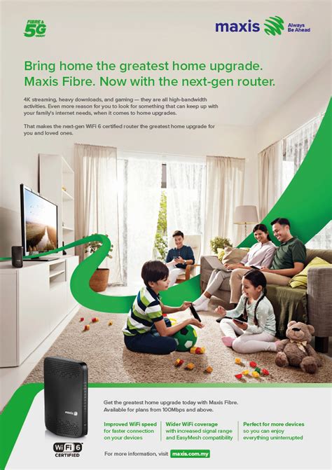 Maxis Now Offers Mesh Ready Wifi 6 Routers For Free With 100mbps Plans