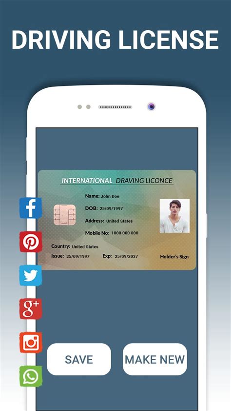 Fake Id Card Makerand Generator For Android Apk Download