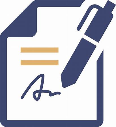 Contract Signed Clipart Icon Transparent Logistics Webstockreview
