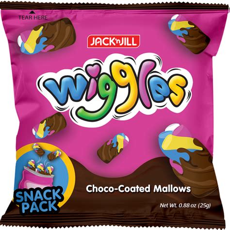 Jack N Jill Wiggles Choco Coated Mallows 25g Candies Walter Mart