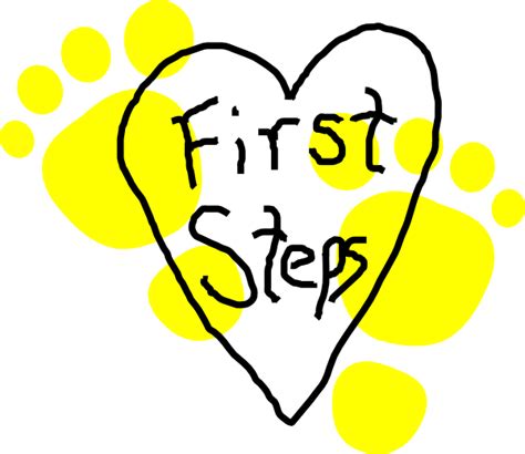 First Steps Heart Logo Clip Art At Vector Clip Art Online