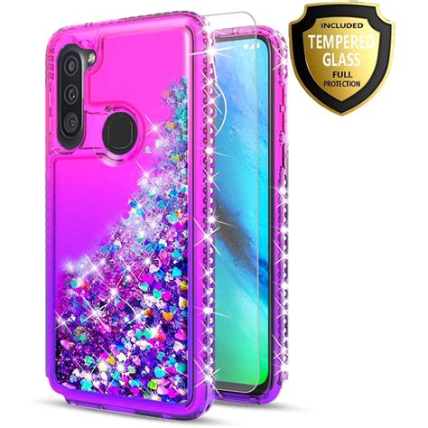 Samsung Galaxy A11 Phone Case With Tempered Glass Protector Included