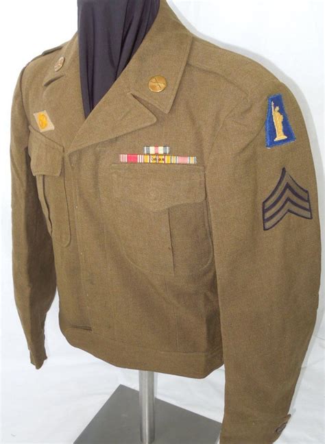 Wwii Us Army 77th Infantry Div Silver Star Uniform Ny Mar 27 2021