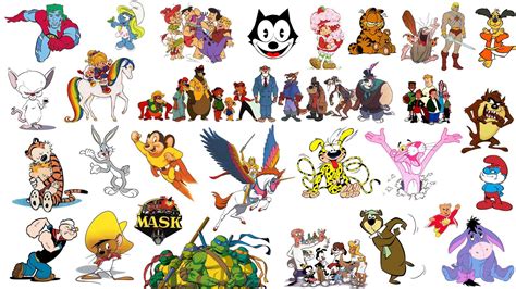 Cartoons Of The 80s Drawing Cartoon Characters Classic Cartoons