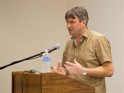 Oxford Professor Of Poetry Simon Armitage Gives Reading On Campus Highlander