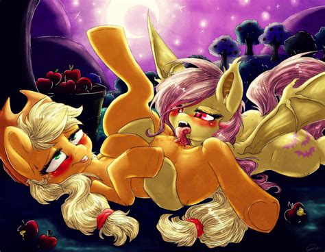 Rule 34 2014 Apple Apple Tree Applejack Bat Pony Blonde