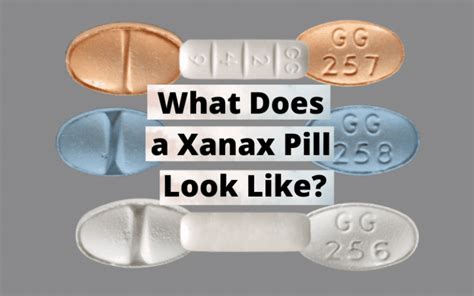 What Does A Xanax Pill Look Like Xanax Pictures