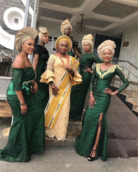 Emerald Green And Gold Asooke For Nigerian Wedding Matching Couple Ubicaciondepersonascdmxgobmx