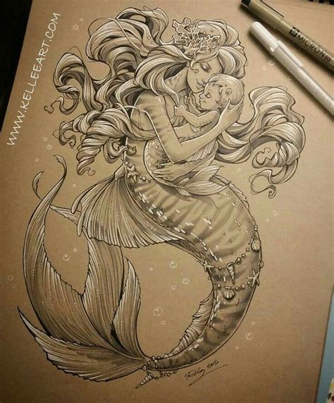 Pin By Silvia Alexander On Mermay Tutorials Mermaid Tattoos Mermaid