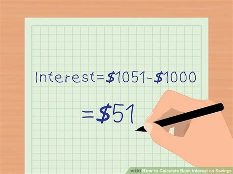 3 Ways To Calculate Bank Interest On Savings Wikihow