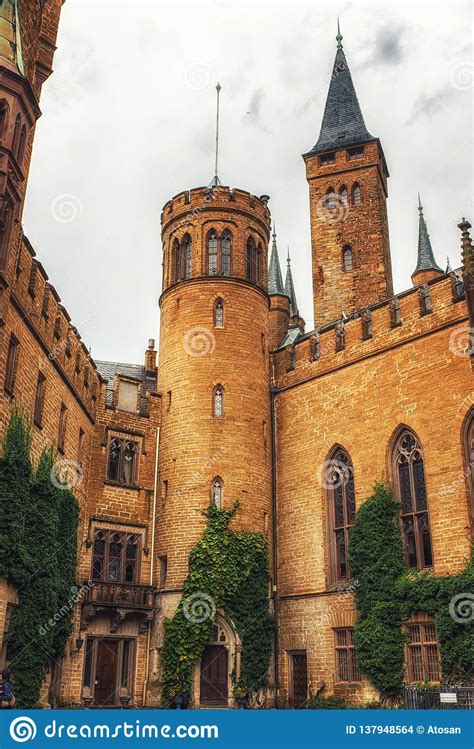 Hohenzollern Castle In The Black Forest Germany Stock