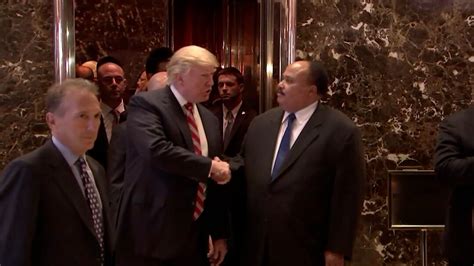 Trump Meets With Martin Luther King Iii
