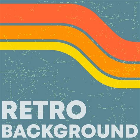 Premium Vector Retro Grunge Texture Background With Vintage Color