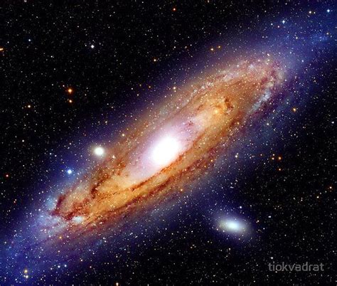 The Andromeda Galaxy M31 Barred Spiral Galaxy Approximately 25