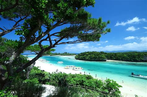 Things to do in Okinawa include visiting four beautiful ...