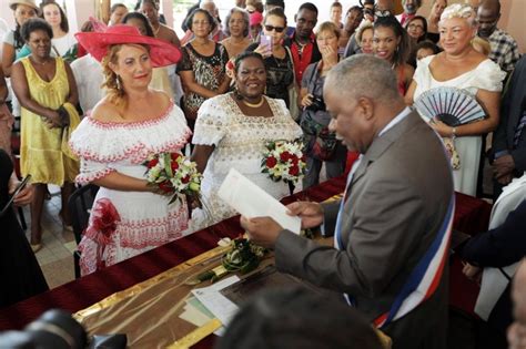 fu501 rosemonde and myriam first same sex marriage in the french caribbean in the small town o