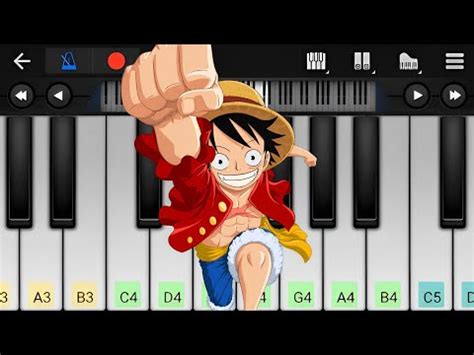 One Piece Overtaken Easy Piano Tutorial Youtube