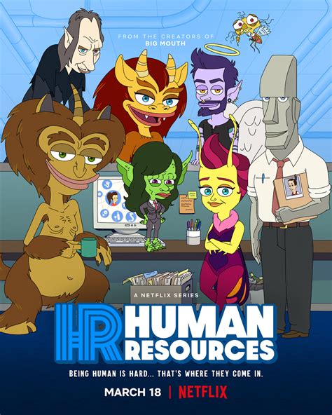 Human Resources Trailer Dive Into The Fantastical World Of The Big Mouth Spinoff Video