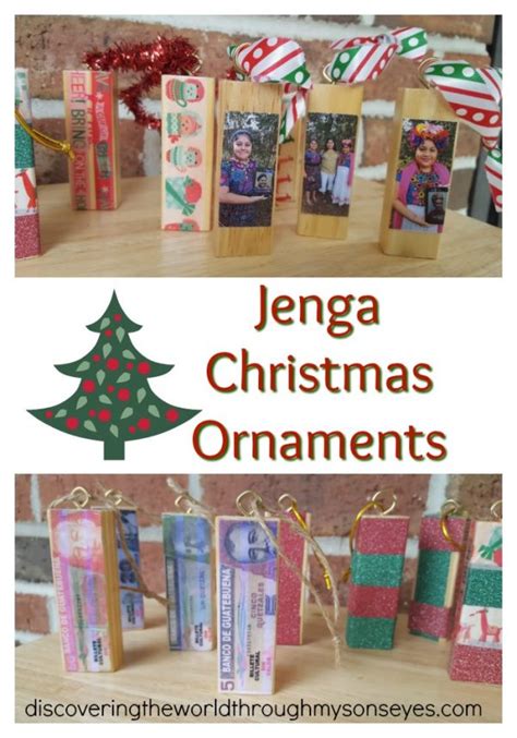 Jenga Christmas Ornaments Discovering The World Through My Sons Eyes