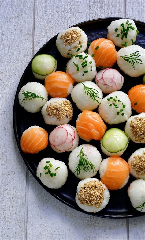 Sushi Balls Pour Un Apéritif Dinatoire Un Pique Nique Un Plateau