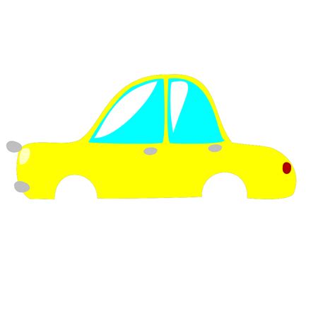 Yellow Car Clipart Uzugara