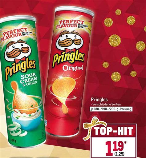 Pringles Verschiedene Sorten Angebot Bei Metro
