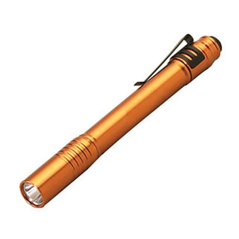 Streamlight Stylus Pro Orange Penlight With White Led 66128 Work