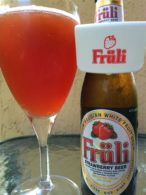 Daily Beer Review Früli Strawberry Beer