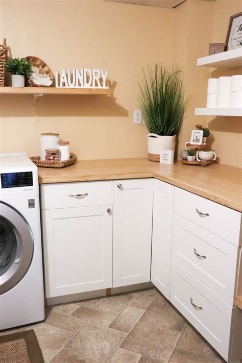 Easy Laundry Room Makeover Homemade Heather