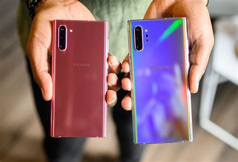 Samsung galaxy note10+ android smartphone. Comparamos el Galaxy Note 10 Plus vs. Galaxy Note 10 vs ...
