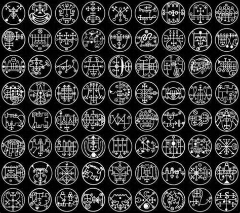 Chaos Symbols Símbolos Ocultos Oculto Selo De Salomão